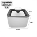 Ver imagem 4 de Bebedouro Fonte de Água Gato Cães Pet com Filtro 2,5l Usb