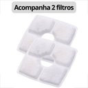 Ver imagem 2 de Bebedouro Fonte de Água Gato Cães Pet com Filtro 2,5l Usb