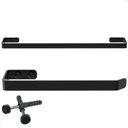 Ver imagem 3 de Kit Acessórios Para Banheiro Preto Fosco 4 Peças Zmt