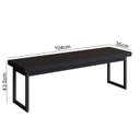 Ver imagem 2 de Banco para Sala de Estar Oxford 104cm Preto