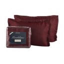 Ver imagem 2 de Kit Colcha Cobre Leito Casal 3pç Montblanc Cairo Vermelho