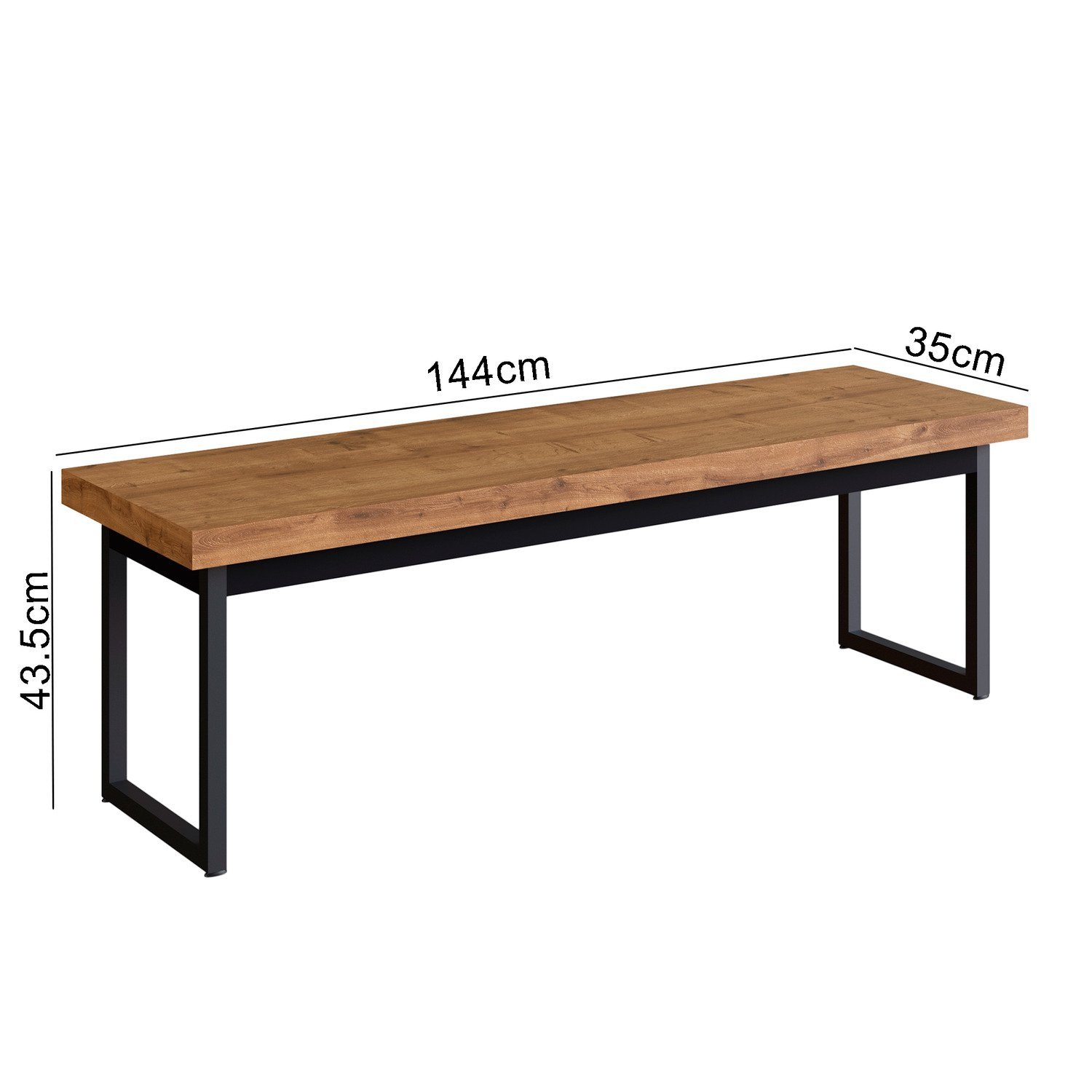 Banco para Sala de Estar Oxford 144cm - 2