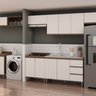 Cozinha Completa com Armário para Área de Serviço/lavanderia Integrada - 1