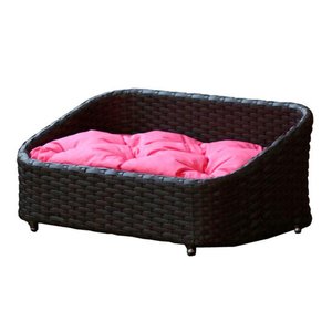 Cama Pet Chaise Pet Retangular Fibra Alumínio Cão e Gato Tabaco