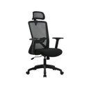 Ver imagem 2 de Kit com 10 Cadeiras para Escritório Presidente NR17 Office Dallas Preto Rivatti