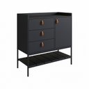 Ver imagem 2 de Cômoda Multifuncional Personal Quartos Preto