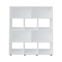 Kit 2 Peças com Escrivaninha Match e Estante para Livros 10 Nichos - 5