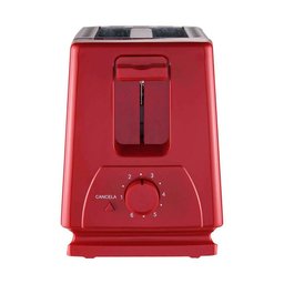 Torradeira Elétrica Lenoxx Red Fast Ptr203 Inox Vermelha 220v - 4