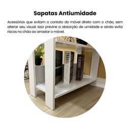 Kit 2 Peças com Escrivaninha Match e Estante para Livros 5 Prateleiras - 14