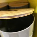 Ver imagem 5 de Pote Biscuits Porta Condimentos Lata de Biscoito com Tampa de Bambu Haus Concept Canister Warm Gray
