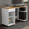 Mesa de Computador Million Branco/cinamomo - Patrimar - 1