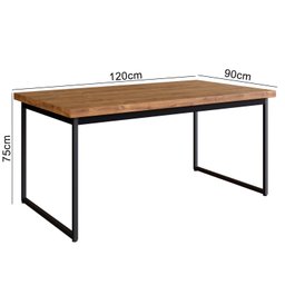 Mesa para Cozinha Oxford 120 Cm X 90 Cm - 3