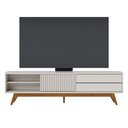 Ver imagem 2 de Rack Grande para TV até 75 pol 200x55cm Veneza Off White