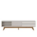 Ver imagem 3 de Rack Grande para TV até 75 pol 200x55cm Veneza Off White