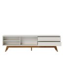 Ver imagem 6 de Rack Grande para TV até 75 pol 200x55cm Veneza Off White
