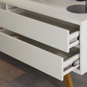 Ver imagem 4 de Rack Grande para TV até 75 pol 200x55cm Veneza Off White