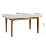Kit Mesa de Jantar Tangará 160cm e 4 Cadeiras Pitanga Cabecasa Madeiramadeira - 4