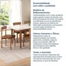 Kit Mesa de Jantar Tangará 180cm e 6 Cadeiras Pitanga CabeCasa MadeiraOriginals - 9
