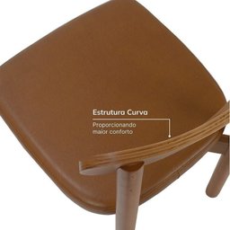 Kit Mesa de Jantar Tangará 210cm e 8 Cadeiras Pitanga CabeCasa MadeiraMadeira - 6
