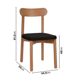 Kit Mesa de Jantar Tangará 210cm e 8 Cadeiras Pitanga CabeCasa MadeiraMadeira - 3