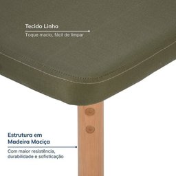 Kit Mesa de Jantar Tangará 210cm e 8 Cadeiras Pitanga CabeCasa MadeiraMadeira - 5