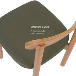 Kit Mesa de Jantar Tangará 210cm e 8 Cadeiras Pitanga CabeCasa MadeiraMadeira - 6