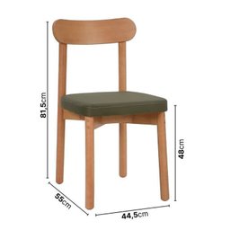 Kit Mesa de Jantar Tangará 210cm e 8 Cadeiras Pitanga CabeCasa MadeiraMadeira - 3