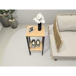 Mesa Alta, Mesa de Canto, Mesa de Apoio, Mesa de Bebedouro, Mesa Lateral Sala/quarto/cozinha - 2