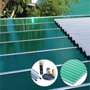 Ver imagem 4 de Kit Policarbonato Verde 4mm 12,00m X 4,00m - Perfis Naturais