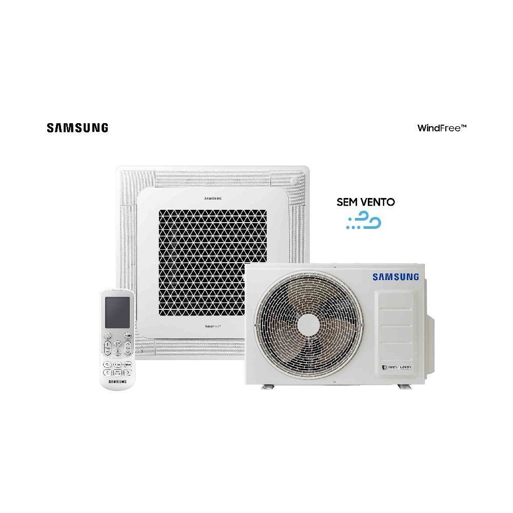 Ar Condicionado Cassete Inverter Samsung Windfree 18000 Btus Quente e Frio 220v - 2