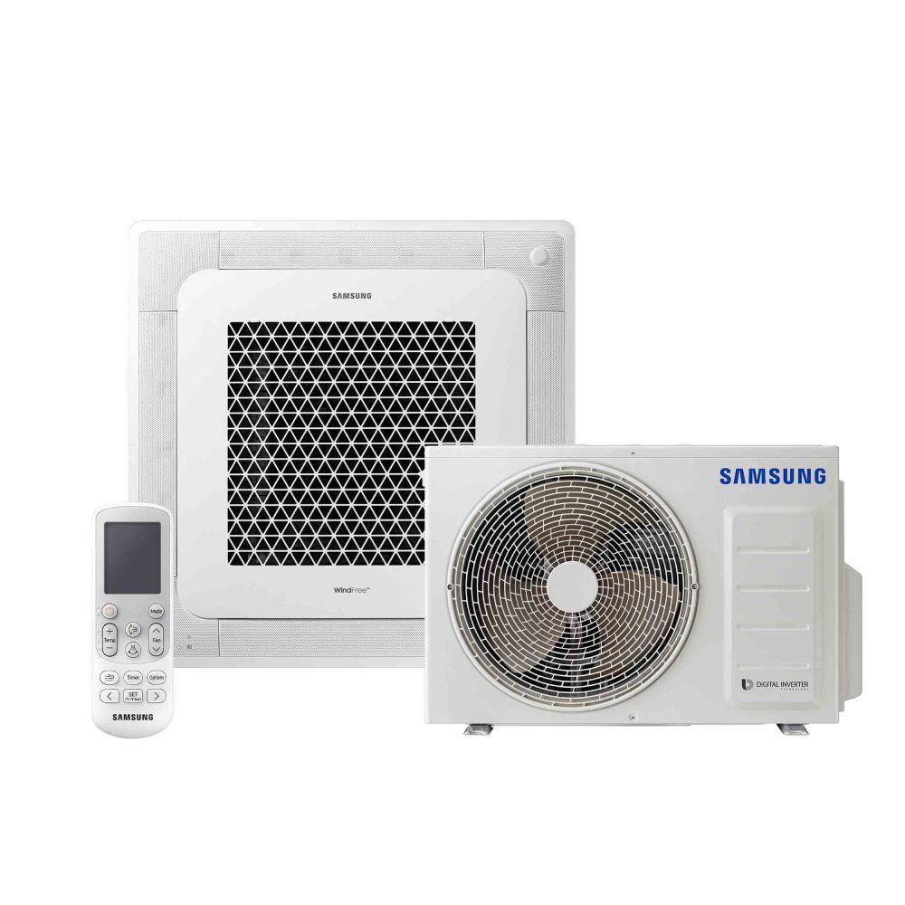 Ar Condicionado Cassete Inverter Samsung Windfree 18000 Btus Quente e Frio 220v - 1