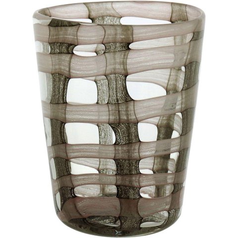 Vaso Decorativo Enfeite Casa Vidro 15x13x13cm Verde
