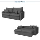 Ver imagem 5 de Sofá Cama Retrátil e Reclinável 220cm Colibri CabeCasa MadeiraOriginals