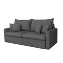 Ver imagem 2 de Sofá Cama Casal Retrátil e Reclinável 4 Lugares Veludo Cinza Colibri 220cm CabeCasa MadeiraOriginals
