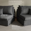 Ver imagem 6 de Sofá Cama Retrátil e Reclinável 220cm Colibri CabeCasa MadeiraOriginals