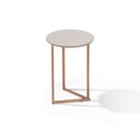 Ver imagem 5 de Mesa Lateral De Sala Pé De Ferro Sofá Apoio Canto Moderna