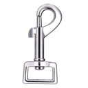 Ver imagem 1 de Mosquetão Inox Assimétrico Com Destorcedor 81Mm