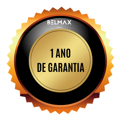 Guarda Roupa de Canto Reto 3 Portas MDF Lotus Belmax:Carvalho - 5