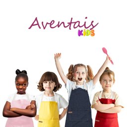 Avental Infantil Rosa Algodao Cozinha Artes Pintura Crianças Kids - 4