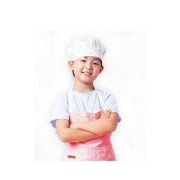 Avental Infantil Rosa Algodao Cozinha Artes Pintura Crianças Kids - 2