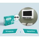 Ver imagem 2 de Painel Para Tv Até 43 Polegadas Eros e Suporte Para Tv Notável Móveis