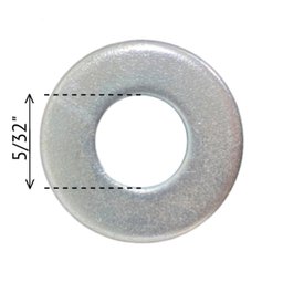 Arruela Lisa Galvanizada Stein 5/32 900 Peças - 3