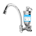 Ver imagem 2 de Torneira Filtro Cozinha Bica Móvel Parede ABS 1085 C-72 ¼ Vol