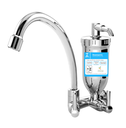 Ver imagem 2 de Torneira Filtro Cozinha Bica Móvel Parede ABS 1085 C-72 ¼ Vol