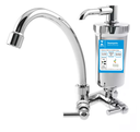 Ver imagem 1 de Torneira Filtro Cozinha Bica Móvel Parede ABS 1085 C-72 ¼ Vol
