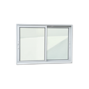 Ver imagem 1 de Janela Alumínio Elite 2 Folhas Moveis 120 x 120 V.Liso Branco Brimak