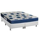 Ver imagem 1 de Cama Box Queen: Colchão Anatômico Ortobom D28/EP Fort Tech ISO 60 + Base CRC Courano White(