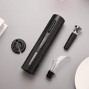 Ver imagem 4 de Kit Saca Rolhas - Abridor de Vinho Elétrico Automático com Cortador e Arejador - Recarregável