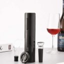 Ver imagem 2 de Kit Saca Rolhas - Abridor de Vinho Elétrico Automático com Cortador e Arejador - Recarregável