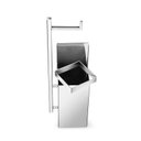 Ver imagem 2 de Lixeira com Papeleira Inox Polido 4 Litros Ecobin